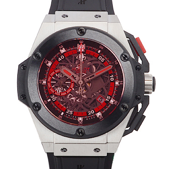 ウブロ スーパーコピー HUBLOT キングパワー 716.NM.1129.RX.EUR12 UEFAユーロ2012 ポーランド クロノグラフ 【世界500本限定】ETA7750搭載